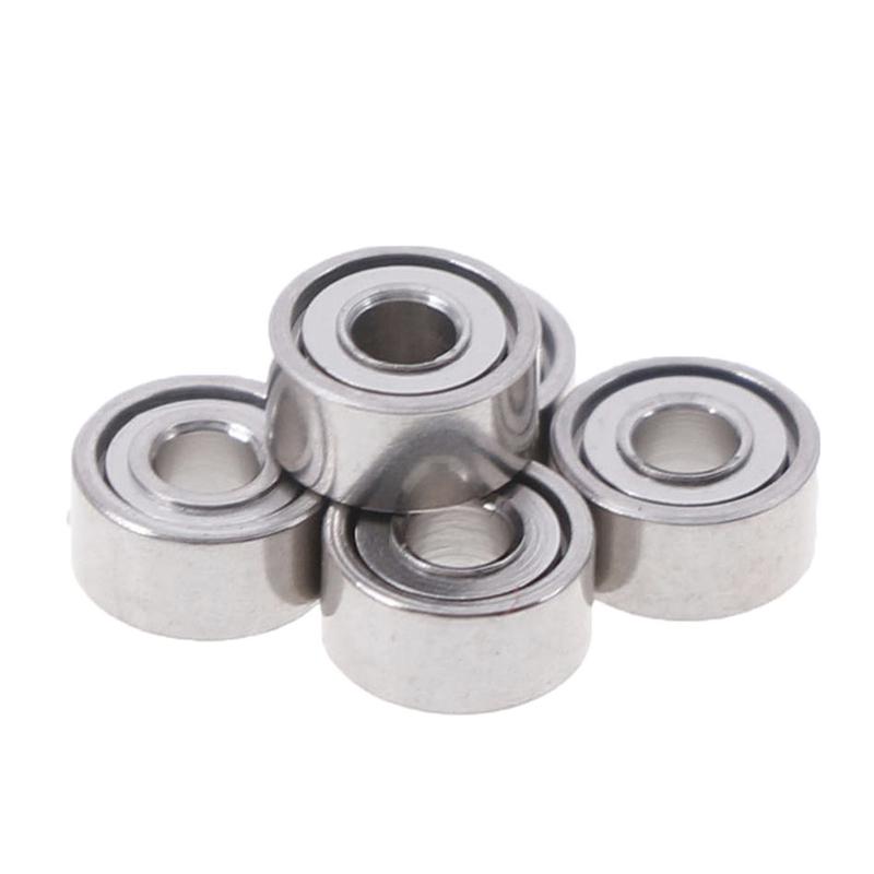 10Pcs 681Xzz 1.5X4X2Mm Open Miniature Bearings Ball Mini Hand Bearing Spinner