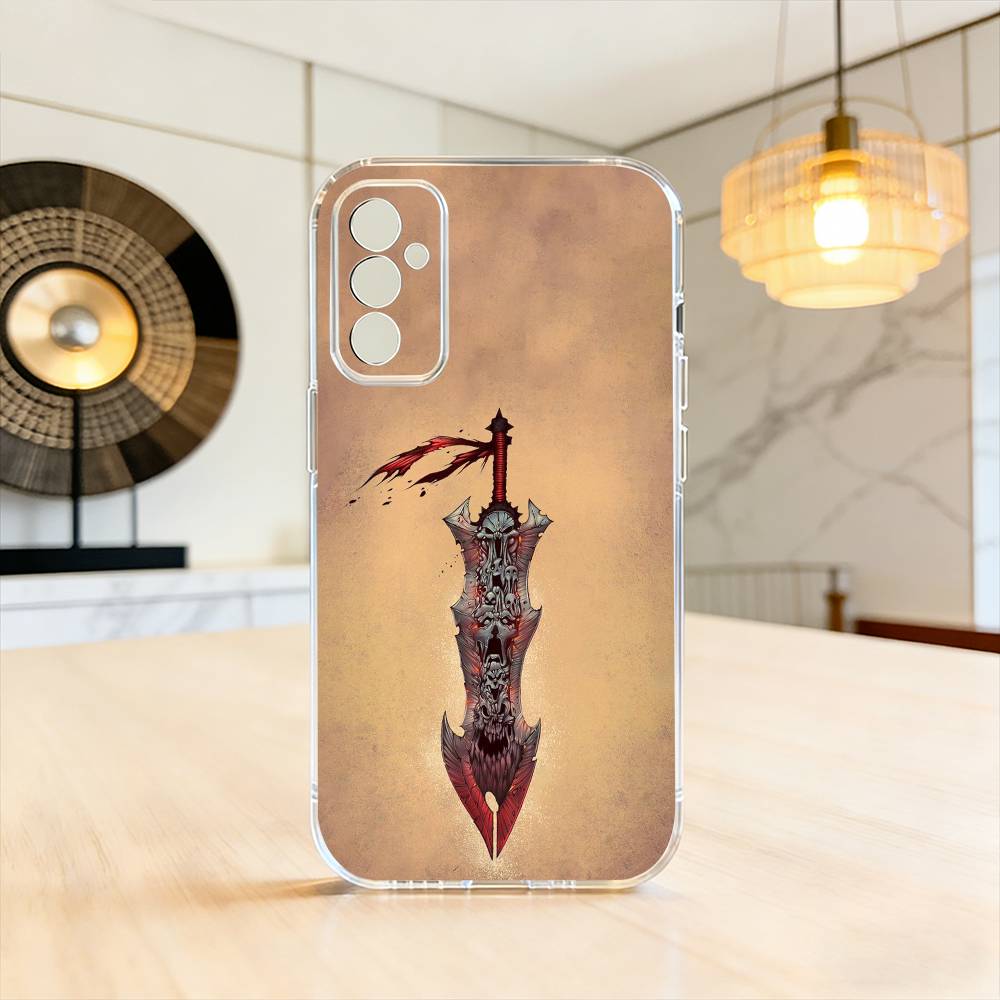 Game D-Darksiders Phone Case For SamsungA10,12,20,21S,30,31,40,50,51,52,70,71 Transparent Cover