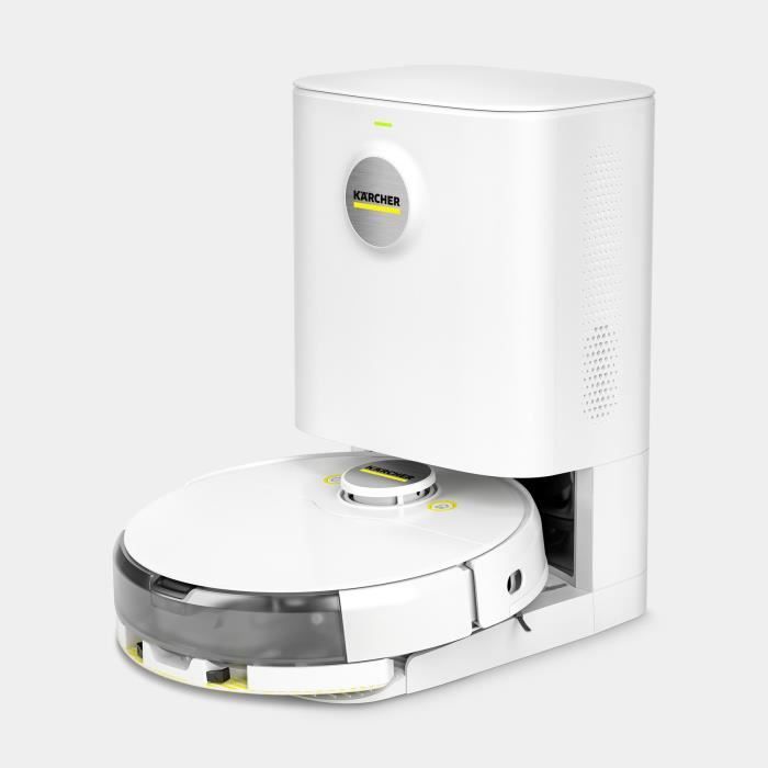 KARCHER - Station D'aspiration RCV 5 - Station De Vidange Automatique Intelligente Pour Robot De Nettoyage RCV 5 (via Application)