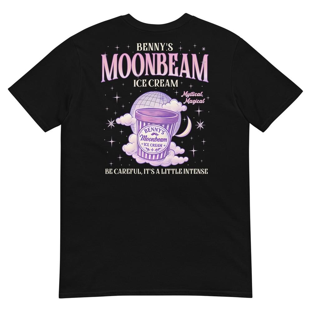 Винтажная футболка с изображением фургона с мороженым Moonbeam и ретро-эскимо на два шарика 3XL