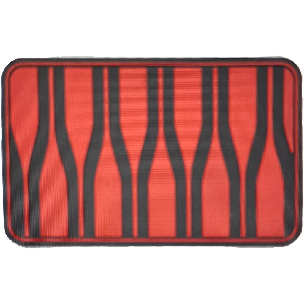 Universal Car Floor Pads Anti-skid Pedal Mat Interior Accessories Heel Foot Mat Pedal Cover Black PVC Universal Car Mat