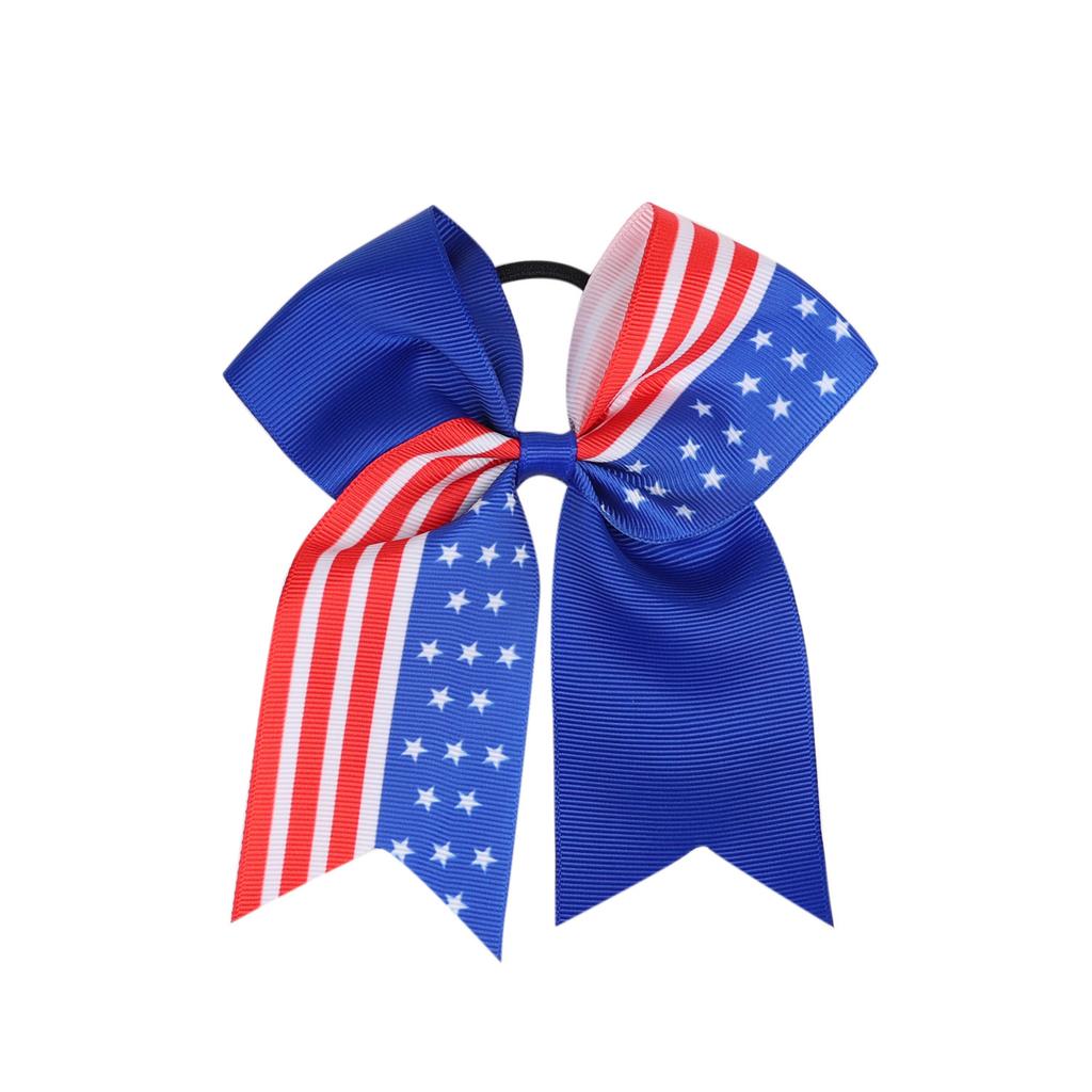 5 Inches Independence Day Kids Girls Hair Cute Bow Tie 4th of July Hair Band Hair Accessories Gifts for Girls