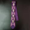 Adventure Bizarre Jojos Killer Queen Kira Yoshikage Cosplay Skull Purple Tie