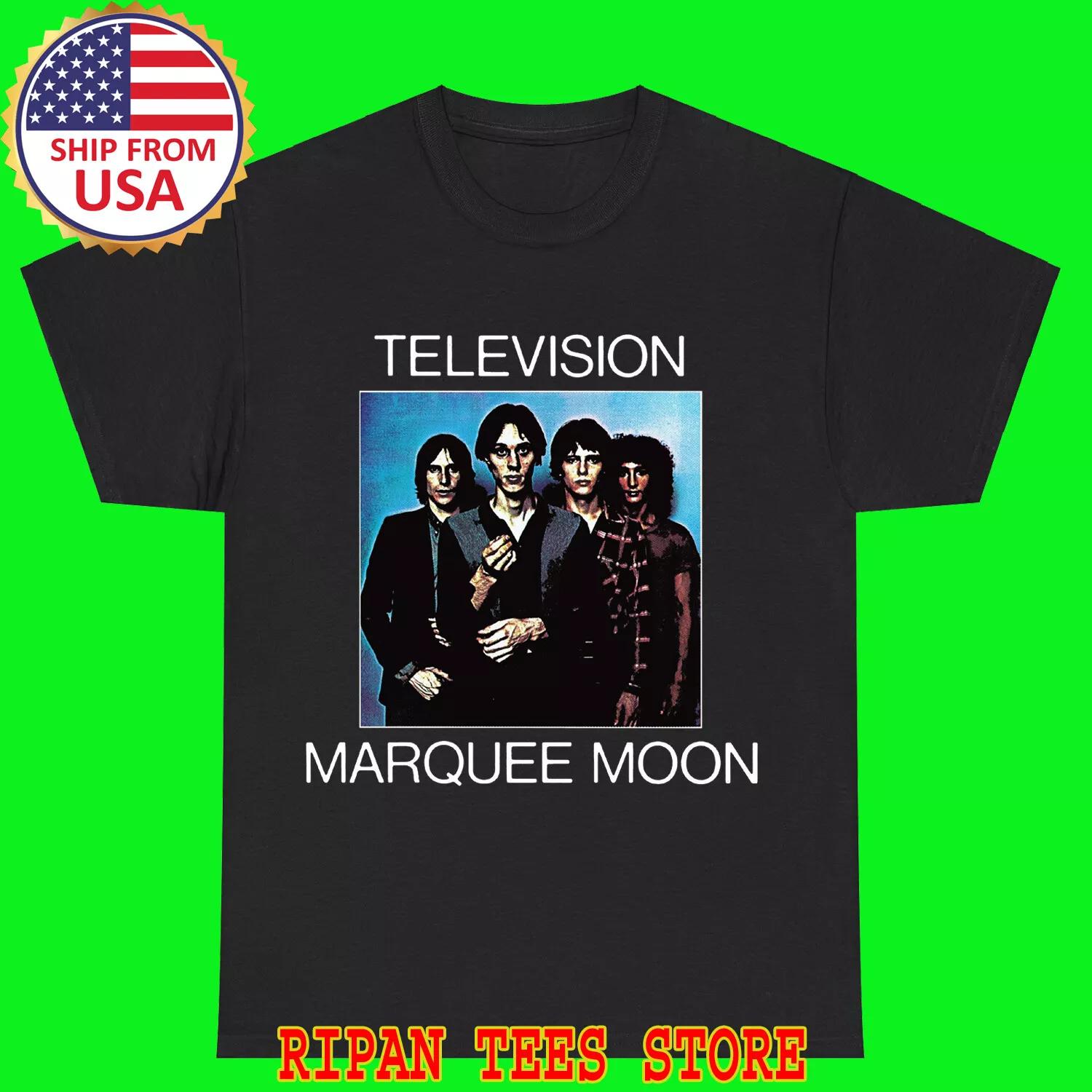 ТЕЛЕВИЗОР Marquee Moon Черный Размер S - 5XL 4XL