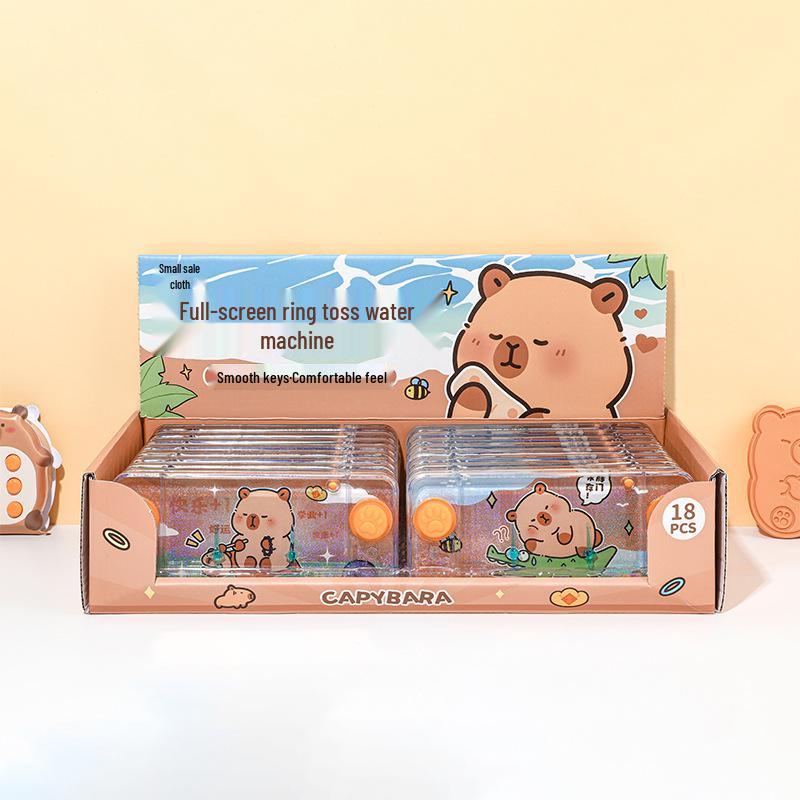 

Капибара Кольцеброс Водная игра: Ностальгическая развивающая игрушка 8090-х для детей