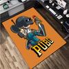 1Pc pnbg Print Rug - Computer Chair Area Rug home decoration Carpet For Living Room Bedroom Flooring Mat