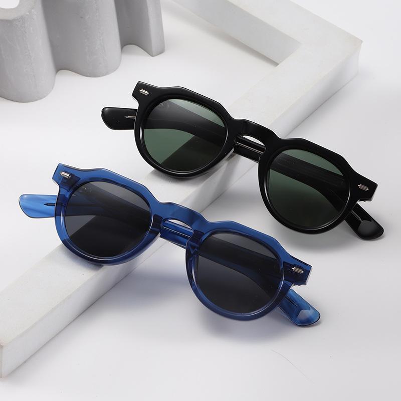 Premium Acetate Retro Polarized Sunglasses UV400 Men Women Japanese Style Outdoor Eyewear Bulk