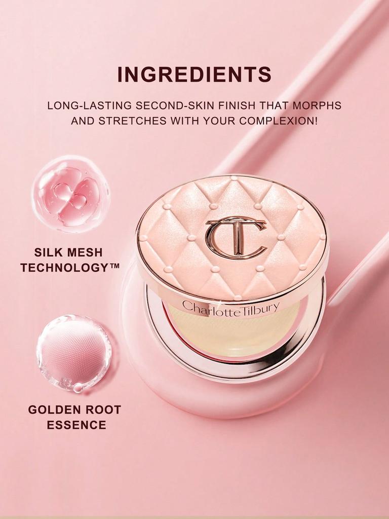 Charlotte Tilbury 1C Fair Pillow Talk Cushion 5g Beautifying Radiant Base