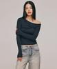 Top Girl Twisted Layer One Shoulder Top_T516Tp105