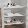 Layered Wardrobe & Shoe Storage Organizer with Divider Shelves