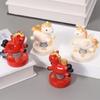 2026  Creative Horse Cute Statue Key Chain Pendant Home Office Desktop Ornaments Funny Toys