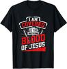 Covered by the Blood of Jesus Religious Design with Cross T-Shirt