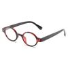 Zinc Zinc Alloy Elderly Reading Glasses Retro Tortie Elliptical Frame Eyewear  Mother's Day