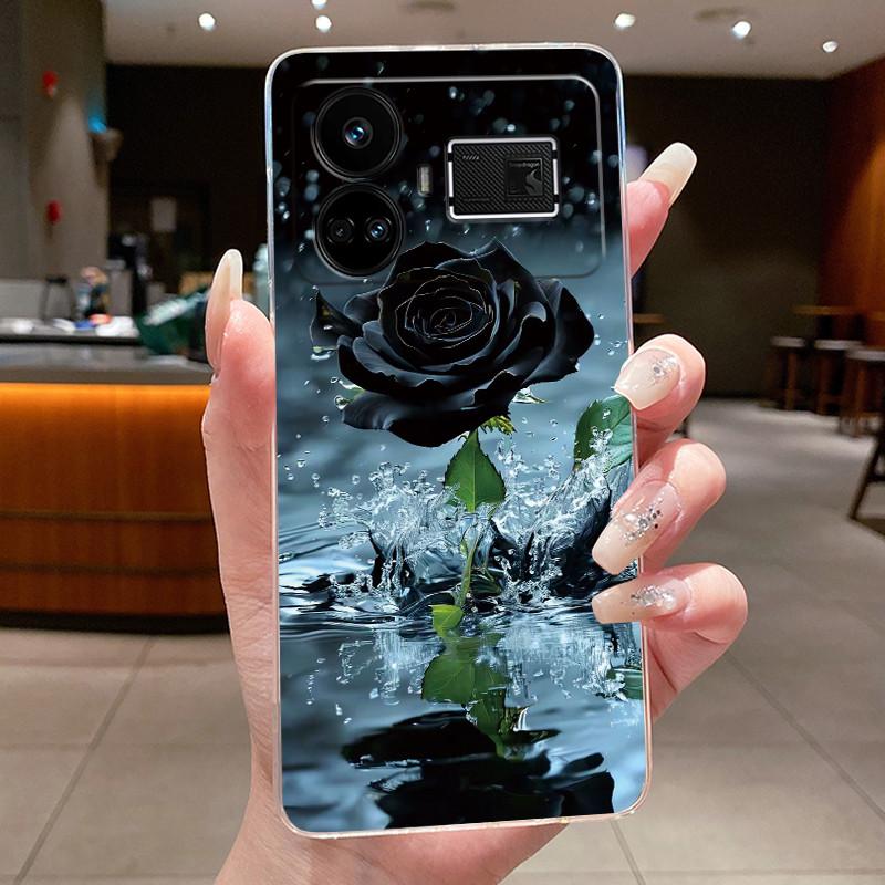 Casing For Realme GT5 GT 5 240W Phone Case Cute Cool Dragon Boys Girls Transparent Soft Silicone Back Cover For RealmeGT5 Case