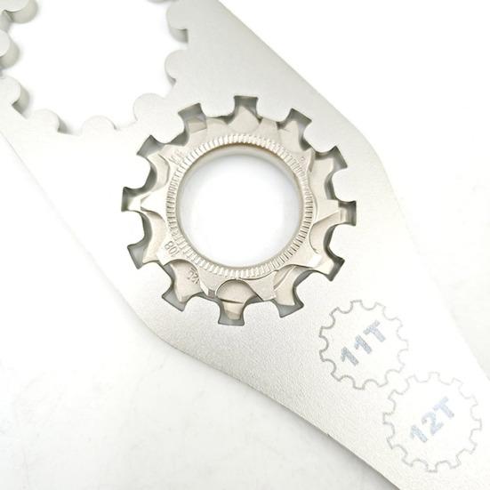 Bicycle Flywheel Remover Wrench Stainless Steel Road Bicycle Freewheel Cassette Lockring Installation Removal Bike Repair Maintenance Tools