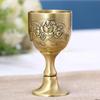 European Cocktail Glass Glass Zinc Alloy Goblet Red Wine Glass Zinc Alloy Material for Bar KTV Use top sale