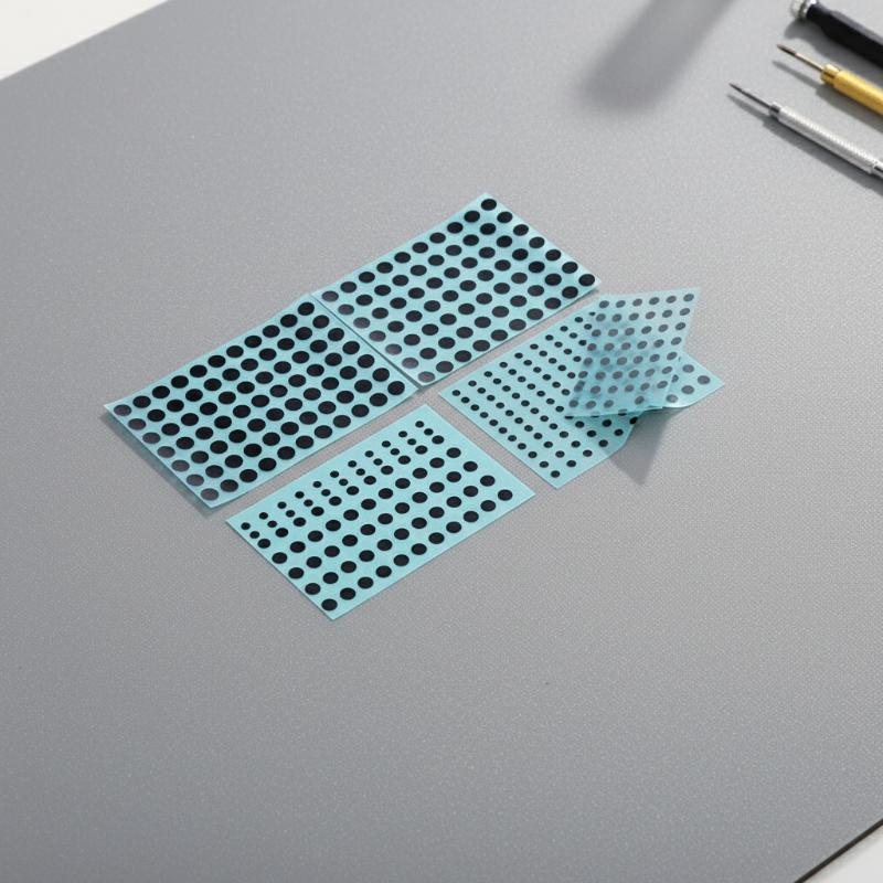 Leitfähiges Gummitastatur Reparaturset – 3/4/5/6mm Schwarze Karbon-Imprägnierte Tastenpads für IR-Fernbedienungen & Elektronik