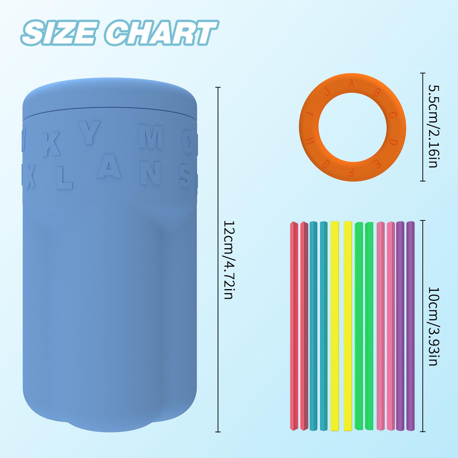

Children S Silicone Sensory Decompression Toy Sensory Activity Board Game One Size небо синє кольору