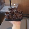 New Arrival Woven Casual Sandals for Children Closed-Toe Beach Shoes for Baby Girls & Toddlers Cute Fashionable Girls Shoes