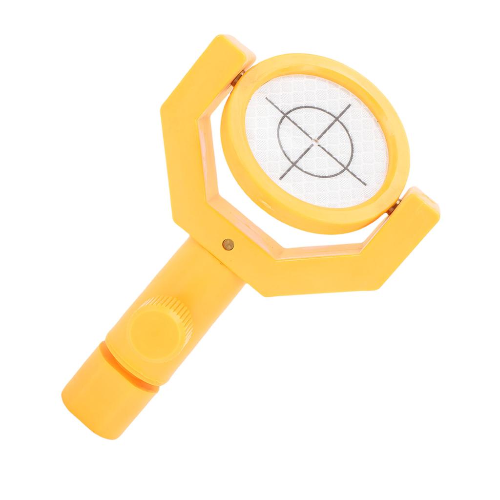 Total Station Reflective Target 50mm Diameter Surveying Reflector Plate with Crosshair and Bracket for Tunnels Subways