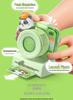 Portable Retro Camera Fan with USB Rechargeable Battery and Lanyard