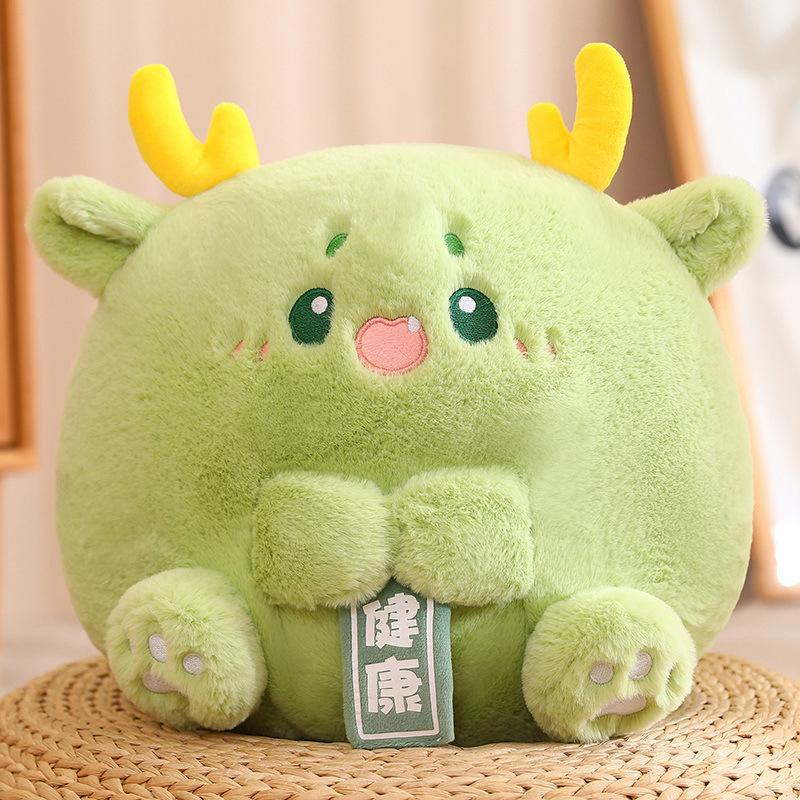 Dragon Year Mascot Cute Zodiac Doll Girl Sleeping Pillow Rag Doll Plush Toy New Year Gift