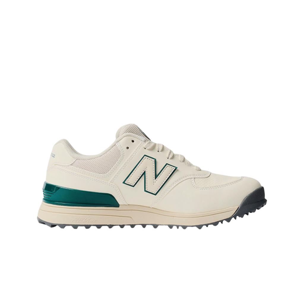 New Balance Golf 574 White Green