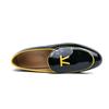 Herren Slipper Kleid Formell Schwarz Business Casual Schuhe Lila Grün Slipper Smoking Hochzeitsschuhe Übergröße