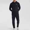Under Armour Rival Logo Loose Fleece Long Knit Training Pants Men Pants Black 1359030-001