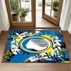 Atalanta FC Design Crystal Velvet Rug Soft Decorative Mat for Bedroom Entrance