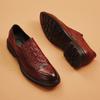 Mode Heißverkaufende Herren Slipper Europa Amerika Klassische Braune Dicksohlige Business Kleiderschuhe Vielseitige Herren Leder Freizeitschuhe