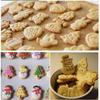 4 Pcs/set Kitchen New Cookie Biscuit Fondant Mold Silicone Cookie Baking Cutter Mould For Christmas