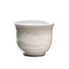 Porcellana bianca giada suet Dehua Muraglia Cinese Wanli Tazza da tè Kung Fu tazza da tè per maestro di tè casalingo nuova tazza da tè personale cinese