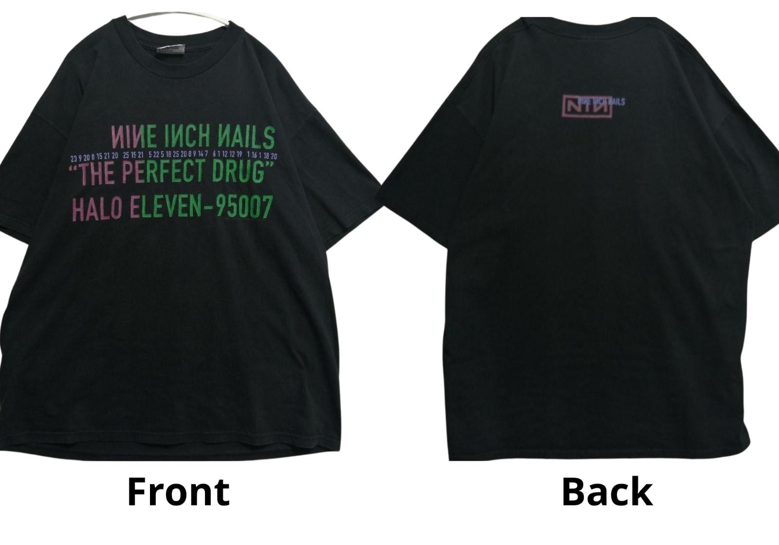 NINE INCH NAILS The Perfect Drug Vintage T-shirt Heavy Cotton XXXXL