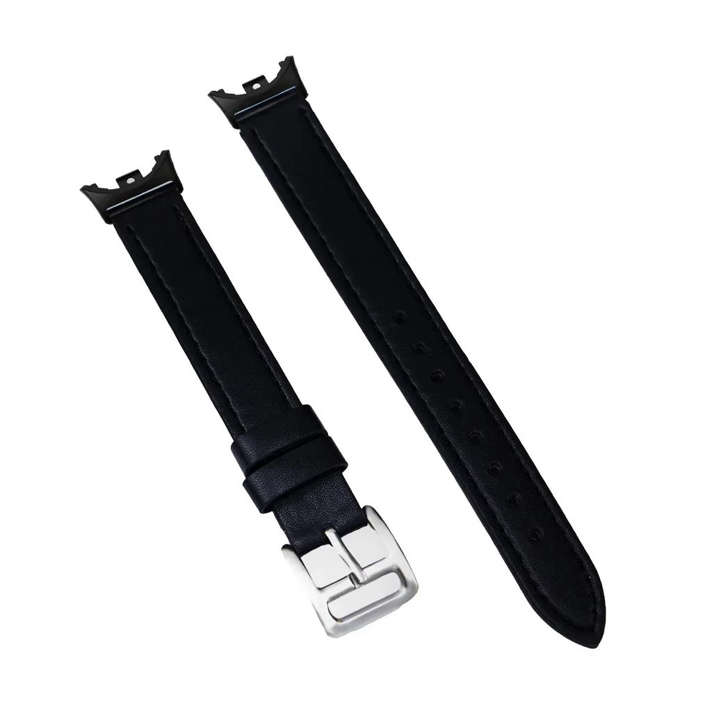 For Mi Band 8 Strap Leather Band For Xiaomi Mi Band9 Wrist Strap Correa Watch Replacement Miband8/9 NFC Sports Bracelet Pulseira