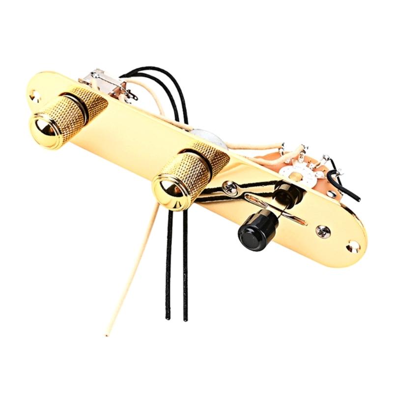 3 Way Guitar Control Plate Mounting Plate with Screws Compatible with Standard Style Electric Guitar Parts Replacement