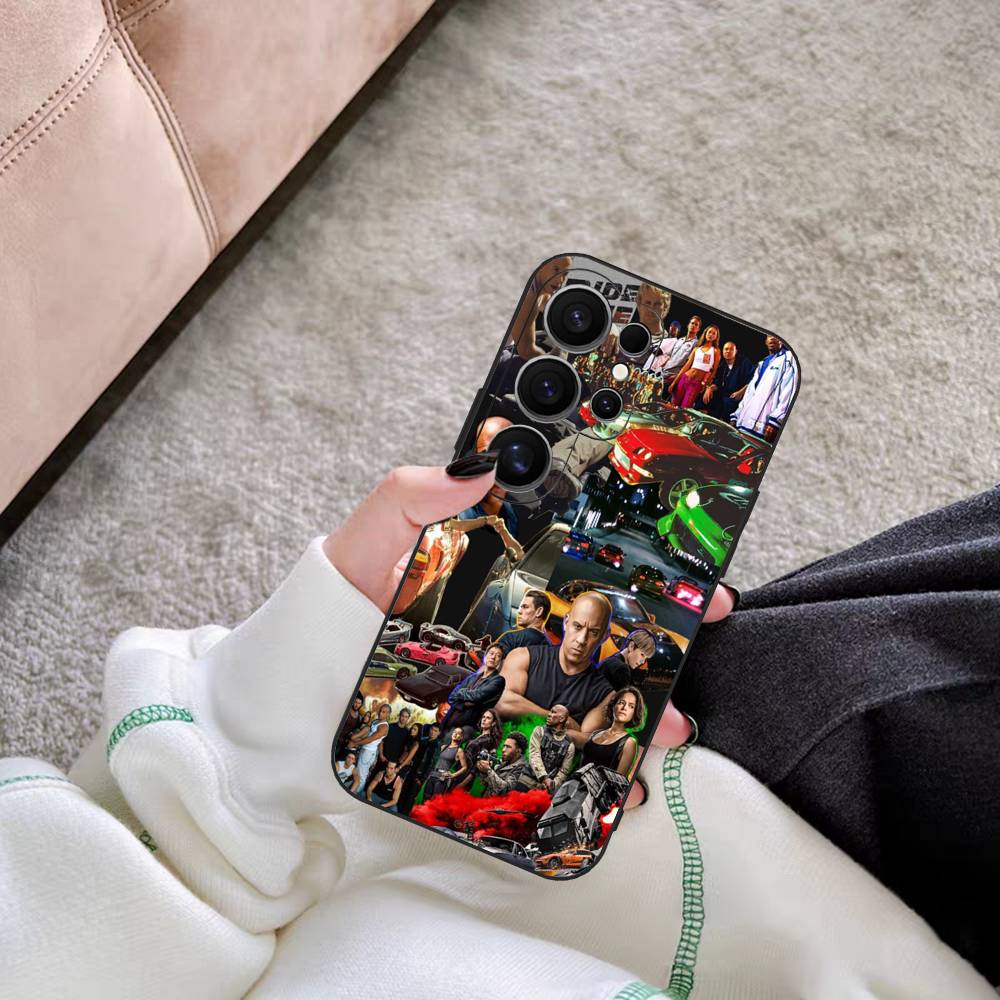 Movie Series Fast F-Furious Phone Case For Samsung S 24 Fe 25 Ultra Plus 20 Lite 21 30 22 23 24 22 Ultra 5G Fundas