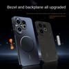 For VIVO X200 FE Metal Lens Protection Wireless Charging Case For VIVO S30 Pro Mini Matte PC Acrylic Hard Shockproof Cover