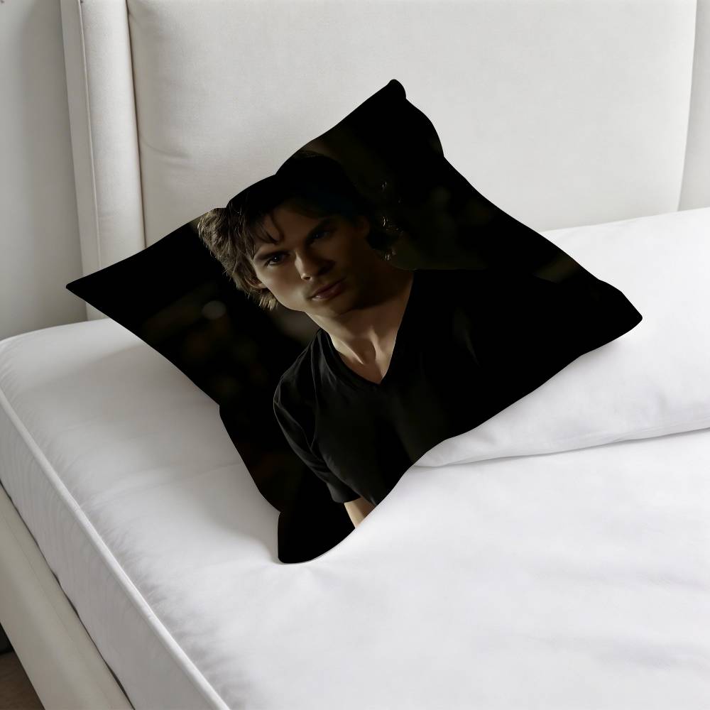 The VVampire DDiaries Decorative Square Pillow Cover Modern Cushion Case for Living Room Bedroom