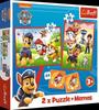 PUZZLE 2W1 MEMOS PSIA EKIPA W AKCJI 93337