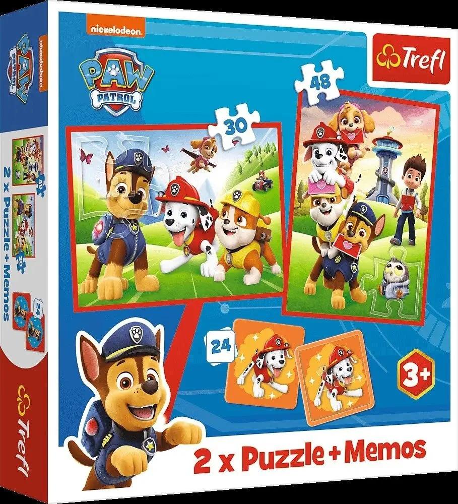 PUZZLE 2W1 MEMOS PSIA EKIPA W AKCJI 93337