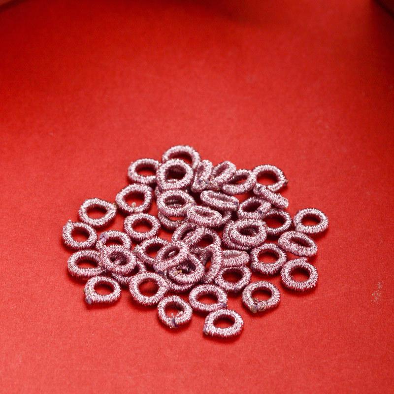 Colorful Gold Wire Coil Bracelet Rings for DIY Jewelry & Hand Rope Accessories