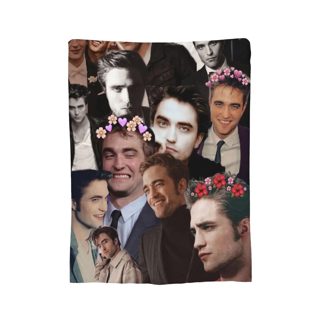 Robert Pattinson Plüschdecke aus dem Film The Twilight Saga Edward Kreative Decke für Bett Sofa Couch xcm