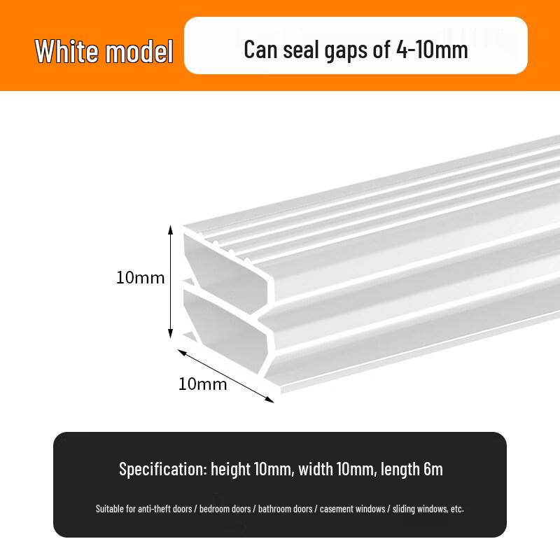 Double D-Type Door and Window Sealing Strip