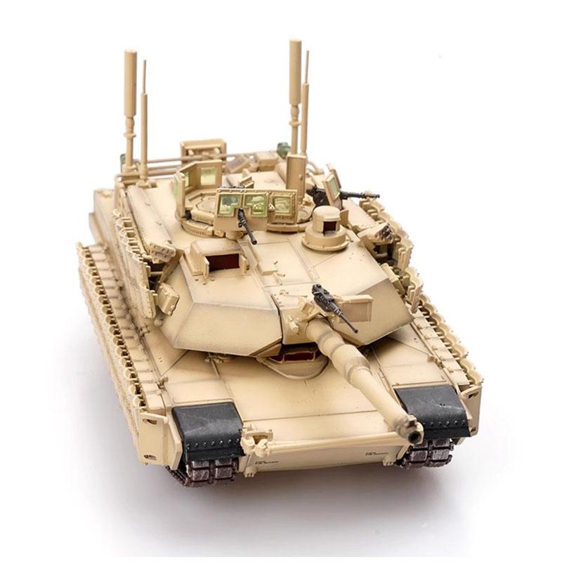 PANZERKAMPF Diecast Origineel 1:72 Schaal M1A2 TUSKII Simulatie Legering Tank Model Collectie Decoratie Speelgoed Cadeau Souvenir Display