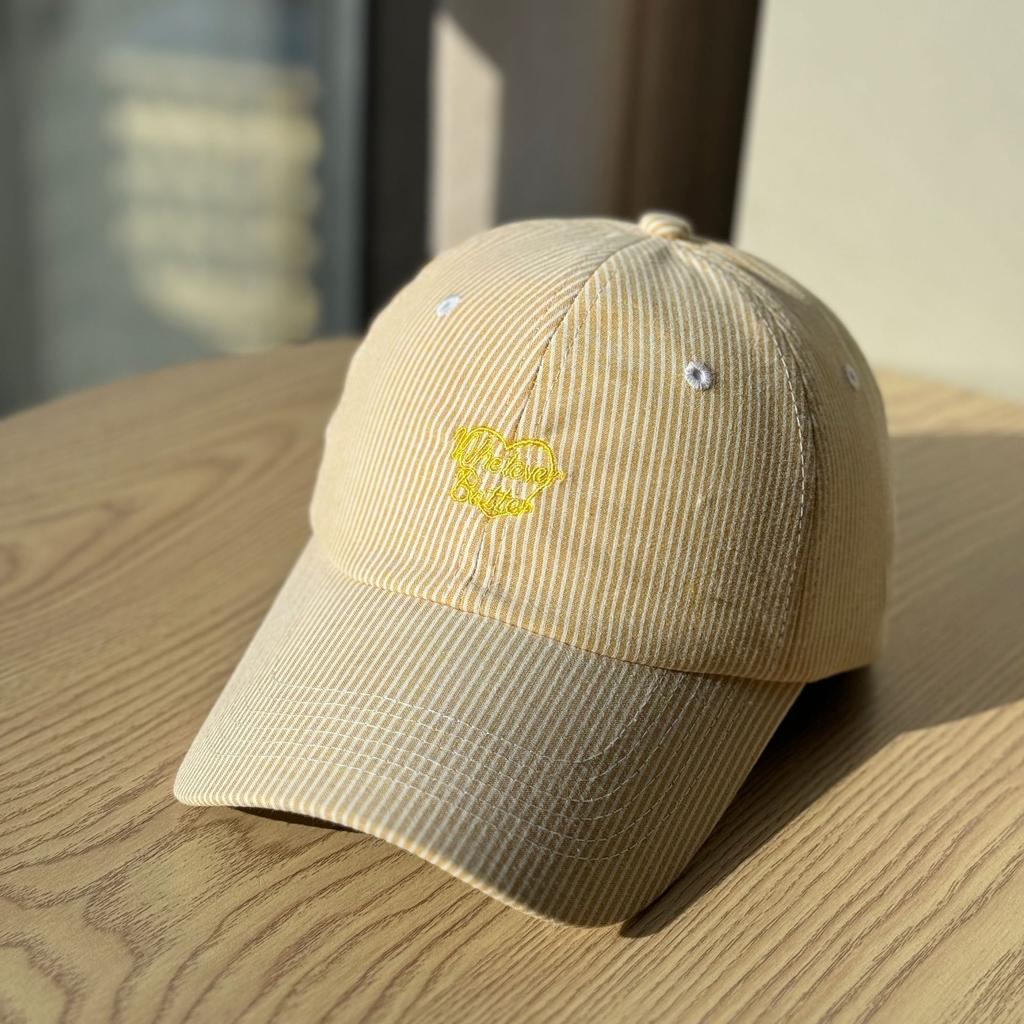 Spring and summer new heart-embroidered baseball cap for men and women, casual and versatile, soft-top pure cotton cap, suitable for large head
