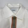 Burberry 8015436 20Stainless Steel White Tisci-era Cotton Short Sleeve Shirt Tops S whiteUsed