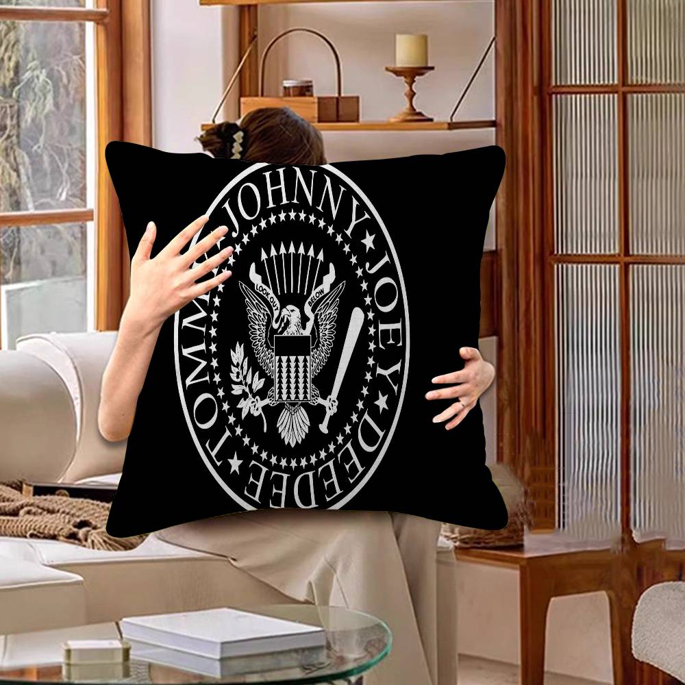R-ramones Band Pillow Cover Design Cushion Cover Decor Holiday Decorati