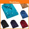 Camicia Elegante in Velluto a Coste di Cotone da Uomo Manica Lunga Abbigliamento Casual Ideale per Giovani Età 18-24