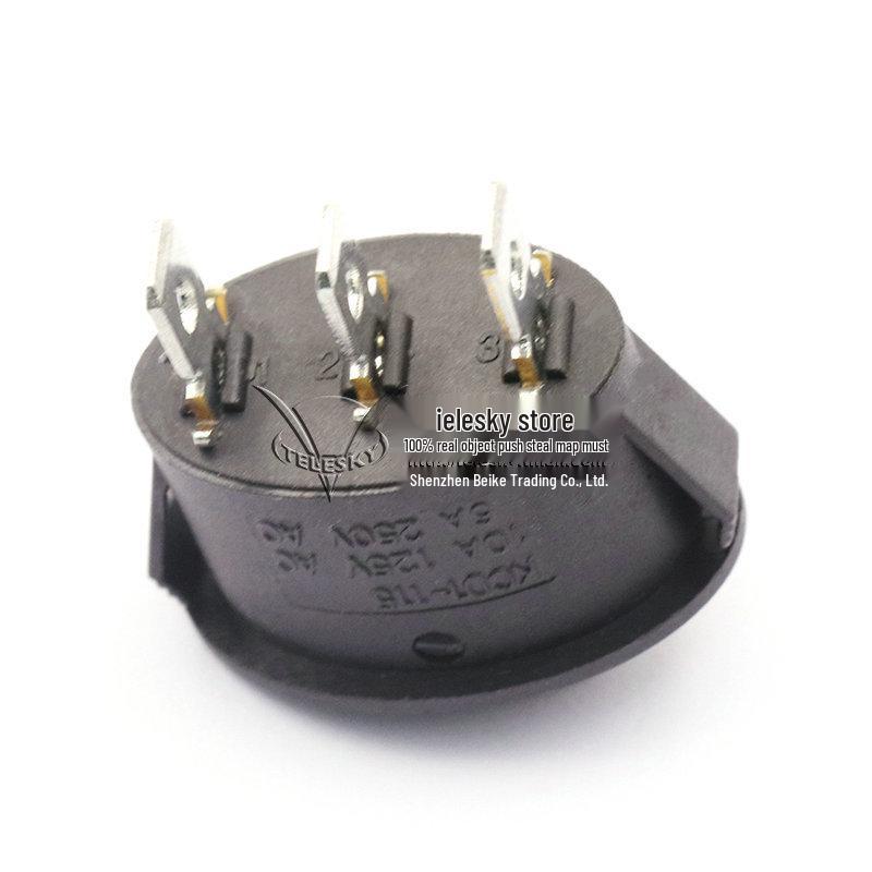 3-Pin Oval Rocker Switch for Electric Kettle (KCD1-115)